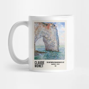 Monet Manneporte Etretat Exhibition Painting Mug
